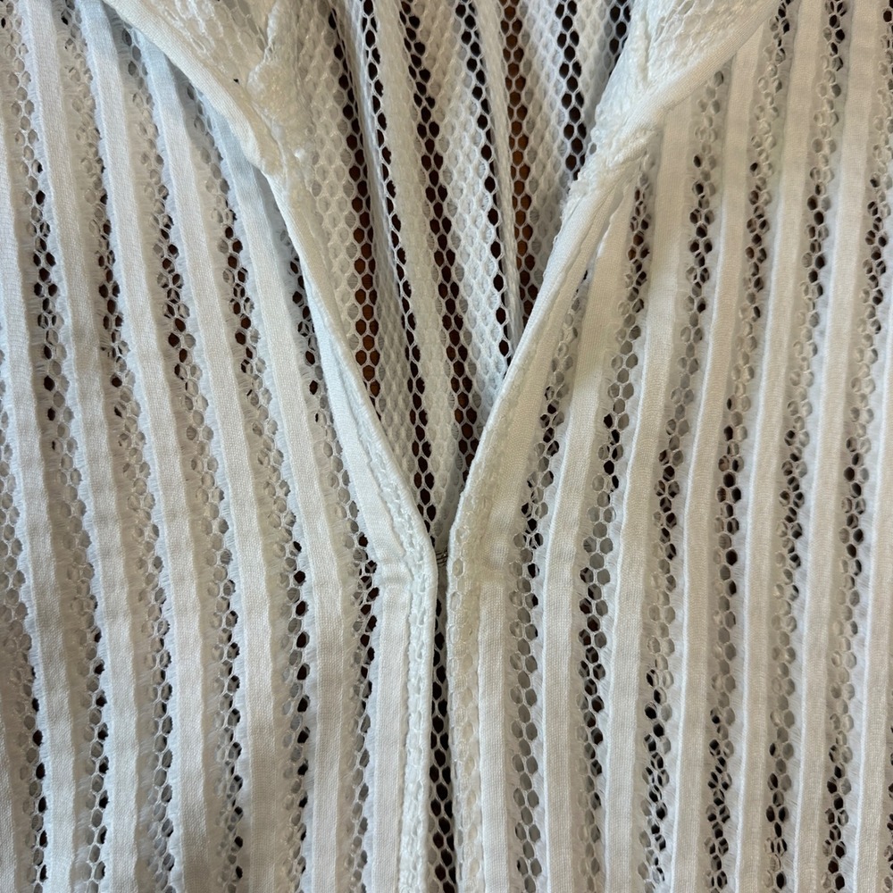 Yoshi Zen Intergalactic Druid Robe White Unisex Spiritual Beach Artisan Handmade - Picture 10 of 13